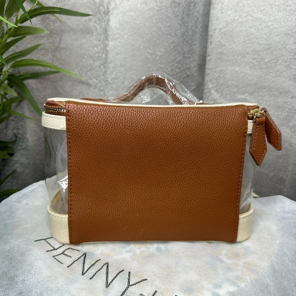 NWT Henny + Lev The Max Canvas Makeup Case Trunk